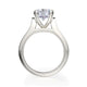 Michael M Channel Round Engagement Ring