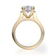 Michael M Channel Round Engagement Ring