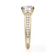 Michael M Channel Round Engagement Ring
