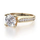 Michael M Channel Round Engagement Ring