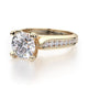 Michael M Channel Round Engagement Ring