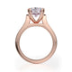 Michael M Channel Round Engagement Ring