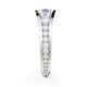 Michael M Pave Round Engagement Ring