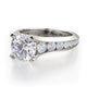 Michael M Pave Round Engagement Ring