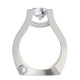 Michael M Pavé Round Engagement Ring