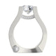 Michael M Pave Round Engagement Ring