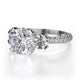Michael M Prong Round Engagement Ring