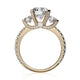 Michael M Prong Round Engagement Ring