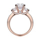 Michael M Channel Round Engagement Ring