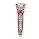 Michael M Channel Round Engagement Ring