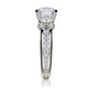 Michael M Channel Round Engagement Ring