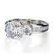 Michael M Channel Round Engagement Ring