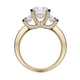 Michael M Channel Round Engagement Ring
