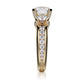 Michael M Channel Round Engagement Ring