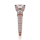 Michael M Prong Round Engagement Ring