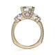 Michael M Prong Round Engagement Ring