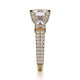 Michael M Prong Round Engagement Ring
