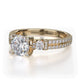 Michael M Channel Round Engagement Ring