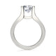 Michael M Pavé Round Engagement Ring