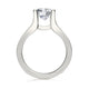 Michael M Pave Round Engagement Ring