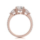 Michael M Prong Round Engagement Ring