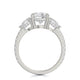 Michael M Prong Round Engagement Ring