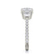 Michael M Prong Round Engagement Ring