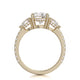 Michael M Prong Round Engagement Ring