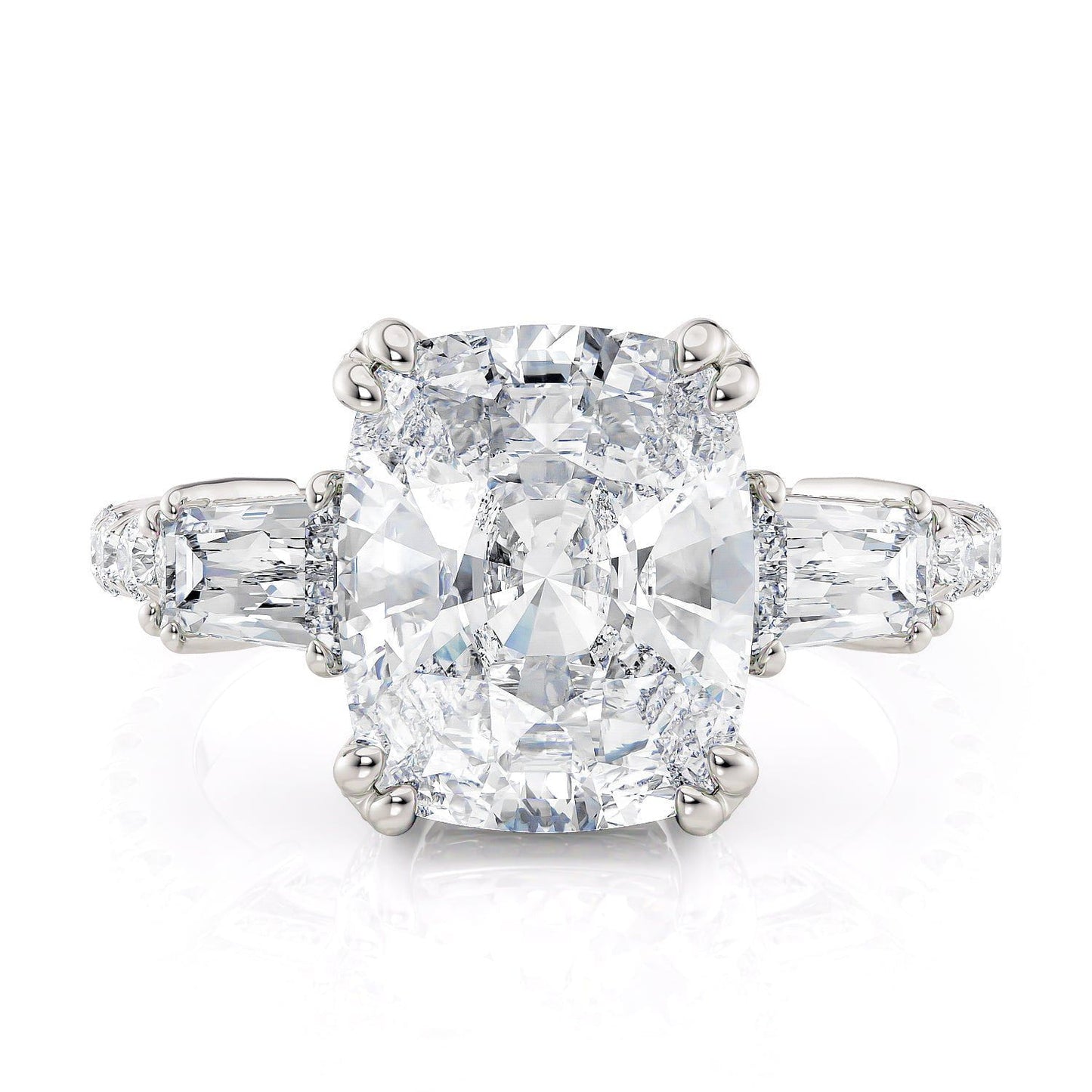 MICHAEL M Engagement Rings Trinity R768-4