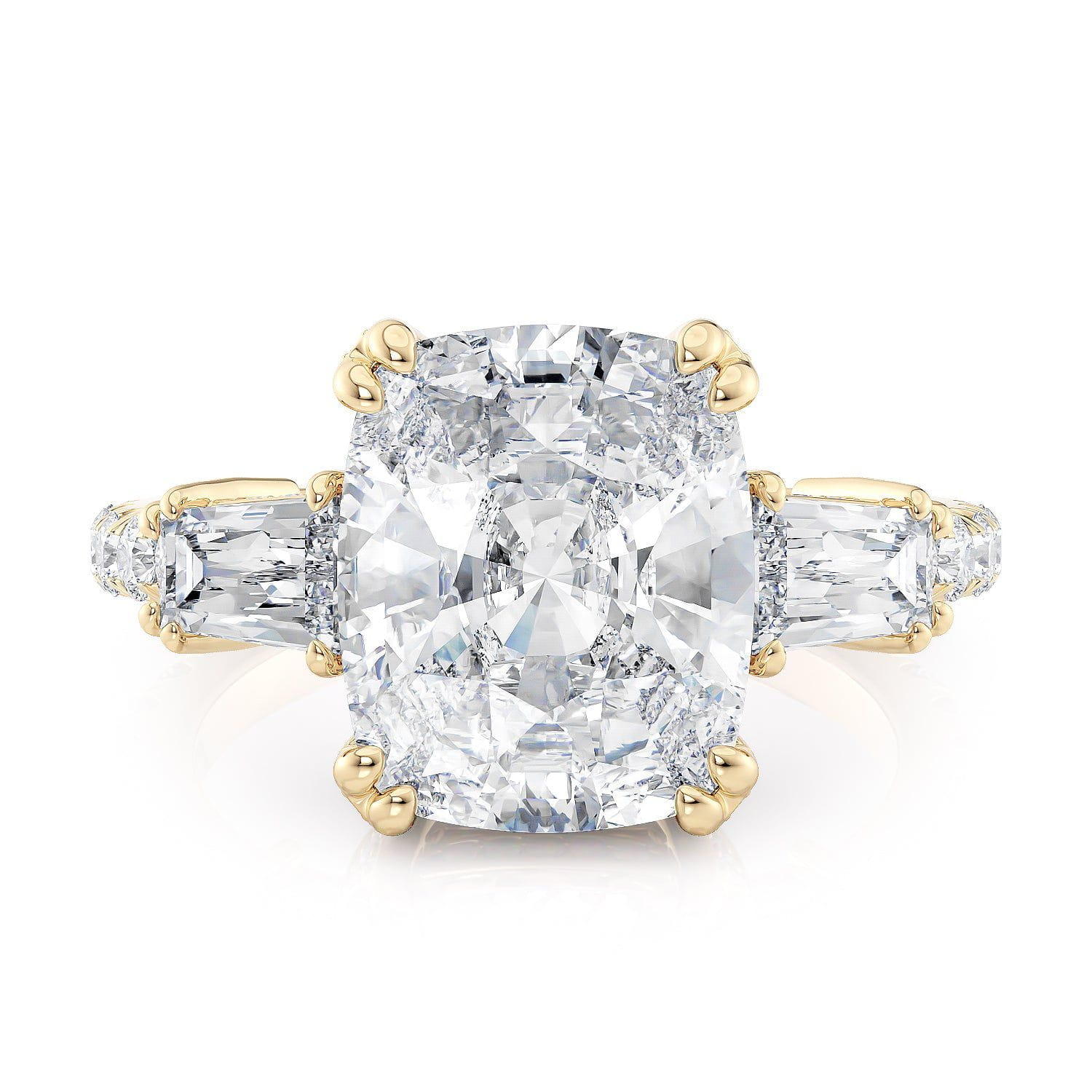 MICHAEL M Engagement Rings Trinity R768-4