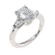 Michael M Three Stone Emerald Engagement Ring