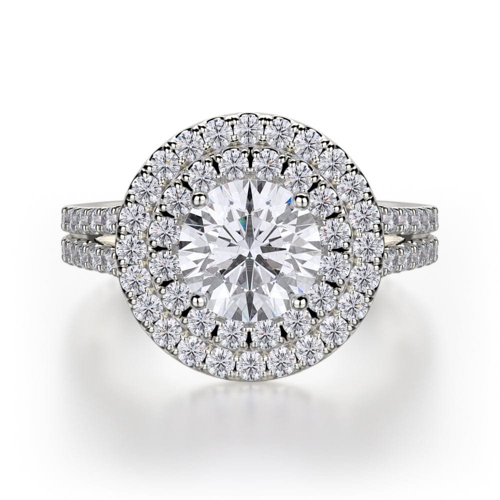 MICHAEL M Engagement Rings White Gold Europa R540-1 R540-1WG