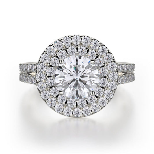 MICHAEL M Engagement Rings White Gold Europa R540-1 R540-1WG