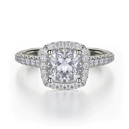 MICHAEL M Engagement Rings White Gold Europa R559S-1 R559S-1WG