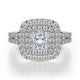 MICHAEL M Engagement Rings White Gold Europa R560-1 R560-1WG