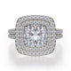 MICHAEL M Engagement Rings White Gold Europa R560-2 R560-2WG