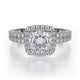 MICHAEL M Engagement Rings White Gold Europa R682-1.5 R682-1.5WG