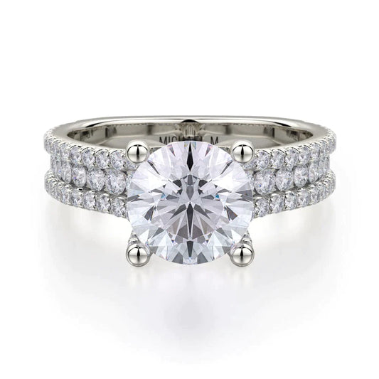 MICHAEL M Engagement Rings White Gold Strada R671-1.5 R671-1.5WG