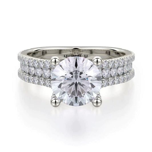 MICHAEL M Engagement Rings White Gold Strada R671-1.5 R671-1.5WG