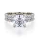 MICHAEL M Engagement Rings White Gold Strada R671-1.5 R671-1.5WG