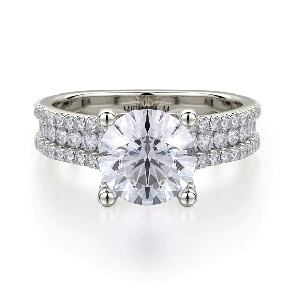 MICHAEL M Engagement Rings White Gold Strada R671-1.5 R671-1.5WG