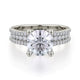 MICHAEL M Engagement Rings White Gold Strada R671-1.5 R671-1.5WG