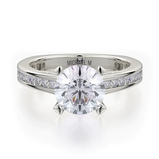 MICHAEL M Engagement Rings White Gold Strada R672-1.5 R672-1.5WG