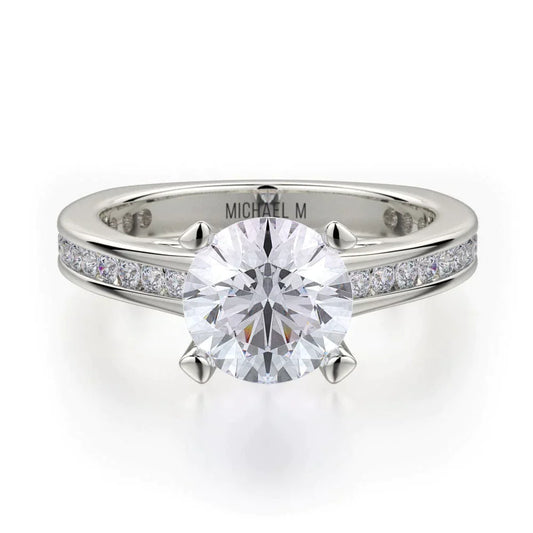 MICHAEL M Engagement Rings White Gold Strada R672-1.5 R672-1.5WG