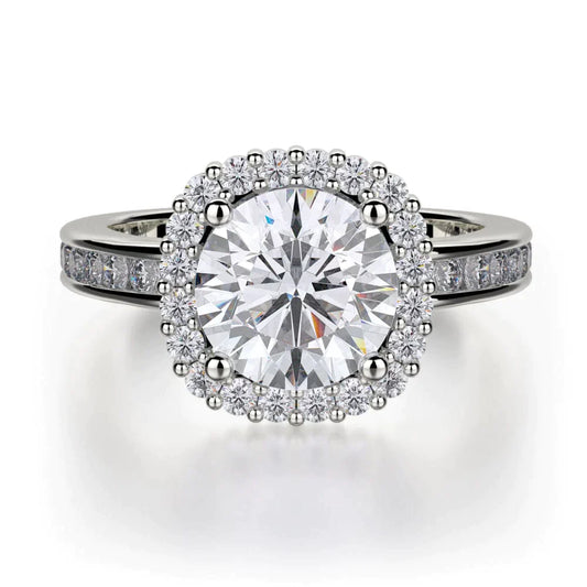MICHAEL M Engagement Rings White Gold Strada R673-1.5 R673-1.5WG