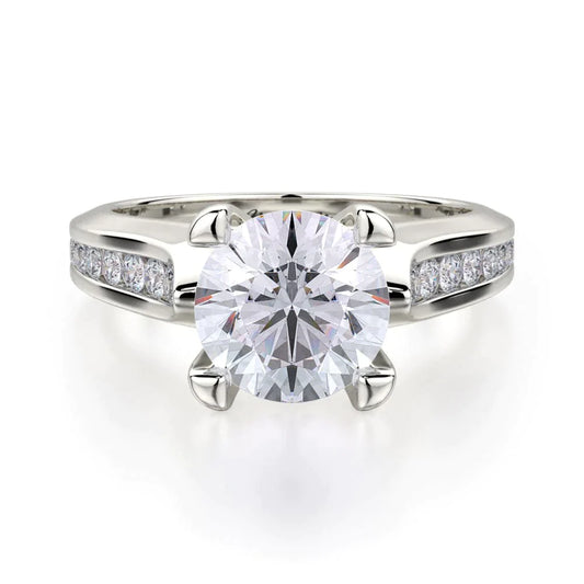 MICHAEL M Engagement Rings White Gold Strada R684-1.5 R684-1.5WG