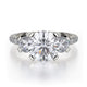 MICHAEL M Engagement Rings White Gold Trinity R422-2 R422-2WG