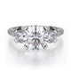 MICHAEL M Engagement Rings White Gold Trinity R422-2 R422-2WG