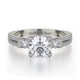 MICHAEL M Engagement Rings White Gold Trinity R502-1 R502-1WG