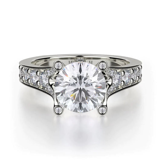 MICHAEL M Engagement Rings White Gold Trinity R507-1 R507-1WG